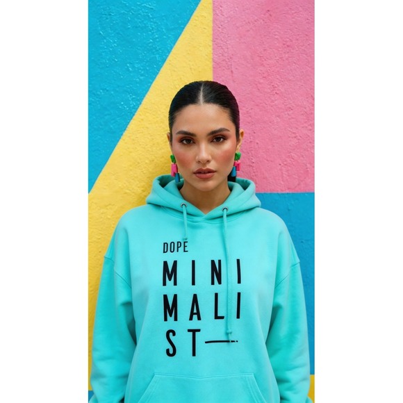 Jerzees Tops - DOPE "Minimalist" Hoodie Design In Newark